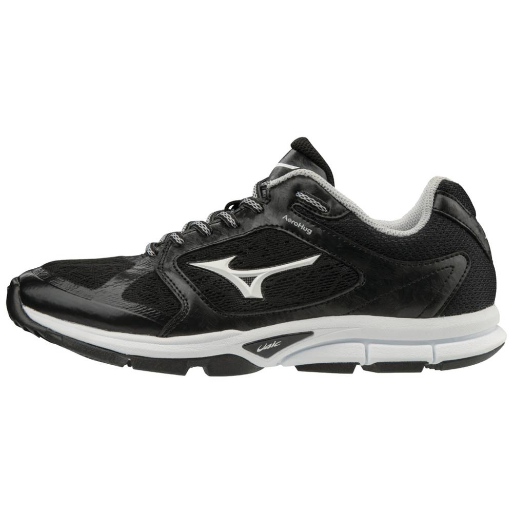 Womens Mizuno Utility Softball Cleats Black/White Philippines (AFMXKP649)